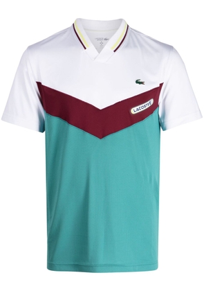 Lacoste Tennis x Daniil Medvedev logo-patch polo shirt - White