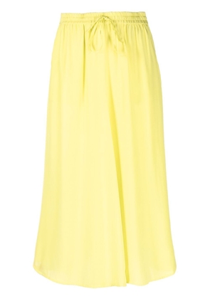 P.A.R.O.S.H. drawstring midi skirt - Yellow