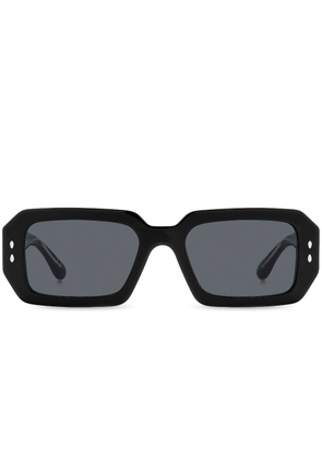 Isabel Marant Eyewear Lily rectangle-frame sunglasse - Black