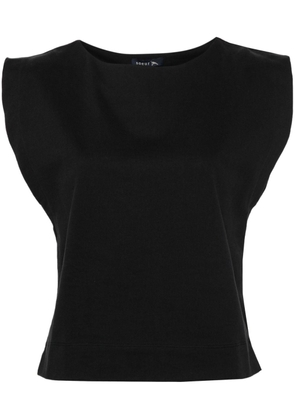 Soeur Amanda organic cotton vest - Black