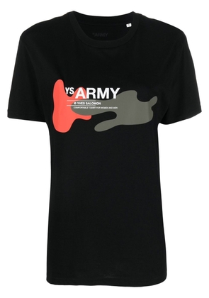 Yves Salomon YS Army graphic-print T-shirt - Black