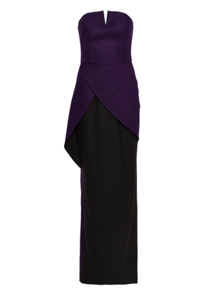 V:PM ATELIER Jess maxi dress - Purple