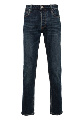 Emporio Armani J75 low-rise slim-fit jeans - Blue