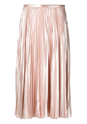 Lauren Ralph Lauren high-waisted pleated skirt - Pink