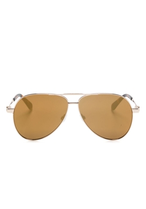 Off-White Eyewear pilot-frame sunglasses - Gold