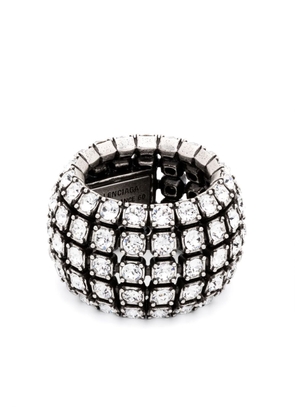 Balenciaga Glam chunky ring - Silver