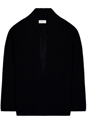 Laneus long-sleeve cotton cardigan - Black