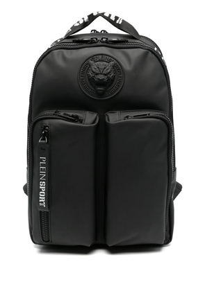 Plein Sport Boston logo-embossed backpack - Black