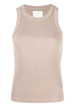Citizens of Humanity sleeveless ribbed top - Neutrals