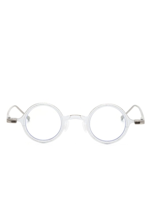 Rigards round-frame glasses - White