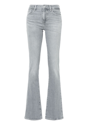 7 For All Mankind Illusion Space mid-rise bootcut jeans - Grey