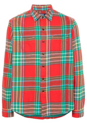 Polo Ralph Lauren plaid-check flannel shirt - Red