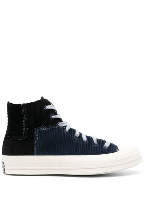 Converse logo-patch round-toe sneakers - Blue