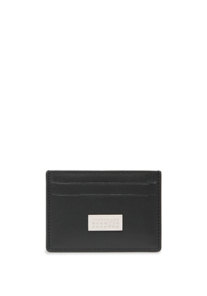 MM6 Maison Margiela Numeric leather cardholder - Black