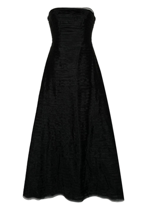 Aje Soundscape pleated maxi dress - Black