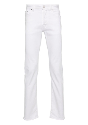 Jacob Cohën mid-rise slim-fit jeans - White