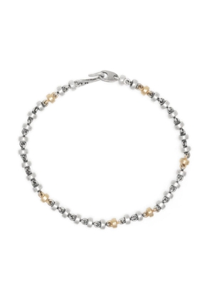 MAOR 18kt yellow gold Omni link bracelet - Silver