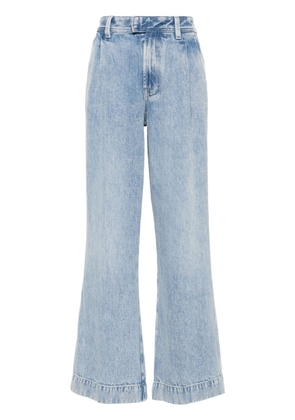 7 For All Mankind high-rise straight-leg jeans - Blue