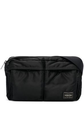 Porter-Yoshida & Co. logo zipped belt bag - Black