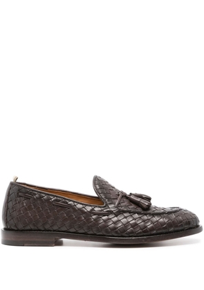 Officine Creative Opera 004 leather loafers - Brown