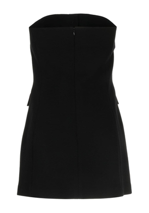 Kimhekim strapless wool-blend minidress - Black