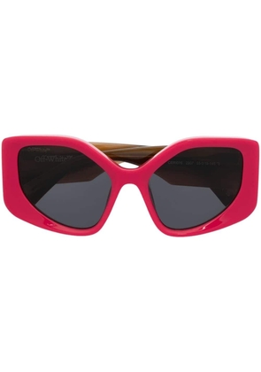 Off-White Eyewear Denver oversize-frame sunglasses - Red