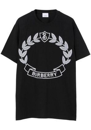 Burberry Oak Leaf logo-print T-shirt - Black