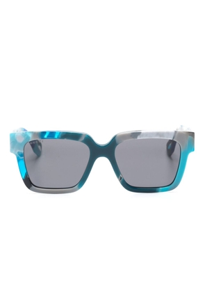 Gucci Eyewear square-frame sunglasses - Blue