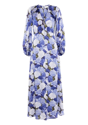 Sachin & Babi Jenny floral-print maxi dress - Blue