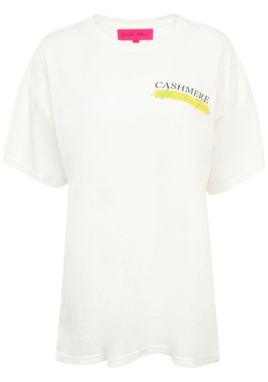 The Elder Statesman Adventure Tours crew-neck T-shirt - White