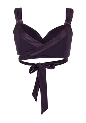 Marlies Dekkers wrap bikini top - Purple
