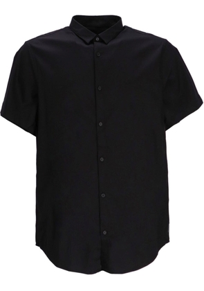 Armani Exchange plain short-sleeve shirt - Black