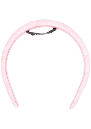 Versace Barocco print headband - Pink