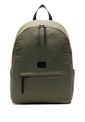 A.P.C. Blake logo-patch backpack - Green