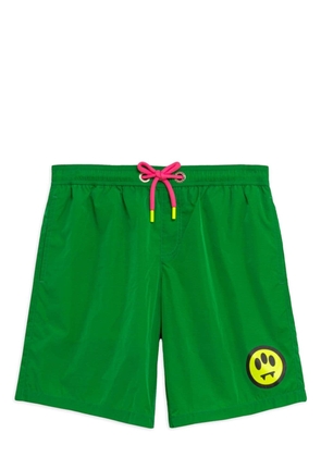 BARROW logo-print swim shorts - Green