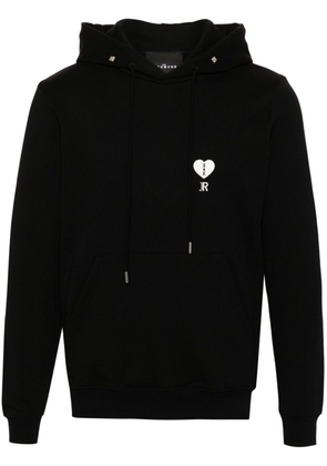 John Richmond Tamayo logo-embroidered hoodie - Black