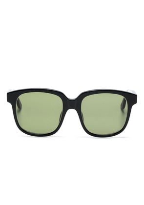 Lesca Vian square-frame sunglasses - Black