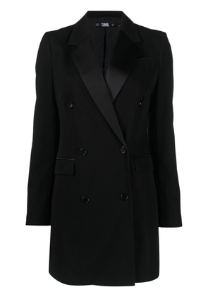Karl Lagerfeld double.breasted tailored blazer - Black