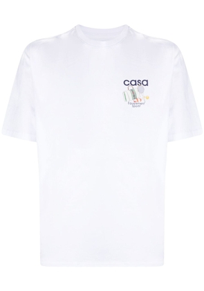 Casablanca Équipement Sportif cotton T-shirt - White