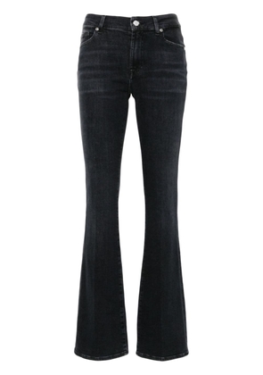 7 For All Mankind Illusion Space mid-rise bootcut jeans - Black
