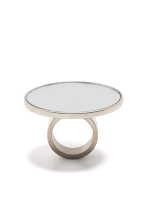 MM6 Maison Margiela circular-frame ring - Silver