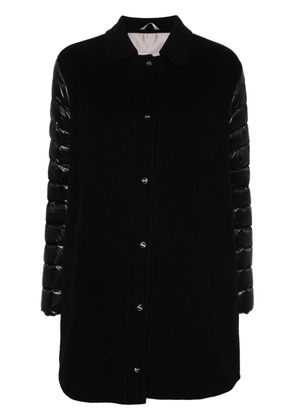 Herno panelled puffer coat - Black