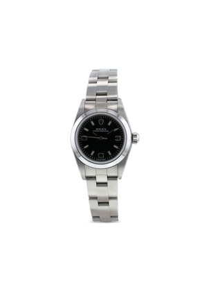 Rolex 1998 pre-owned Lady Oyster Perpetual 26mm - Black