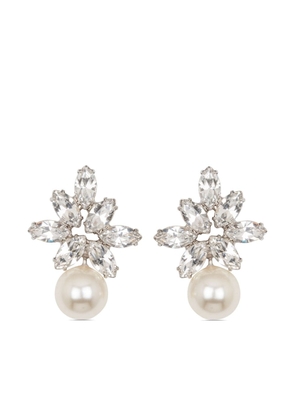 Jennifer Behr Liza pearl earrings - Silver