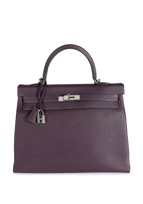 Hermès Pre-Owned Kelly 35 two-way handbag - Purple