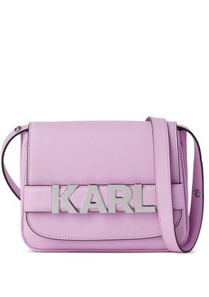 Karl Lagerfeld K/Letters Flap crossbody bag - Pink