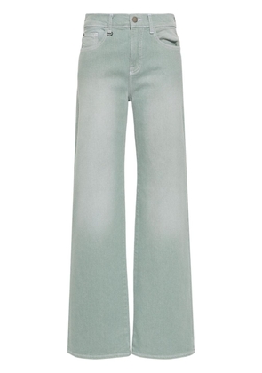 Emporio Armani J7E mid-rise straight-leg jeans - Green