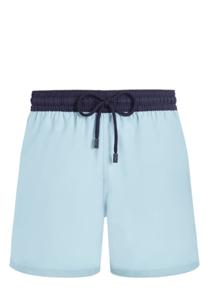 Vilebrequin Magnus two-tone wool swim shorts - Blue