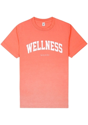 Sporty & Rich Wellness Ivy T-Shirt - Dip Dye - Pink