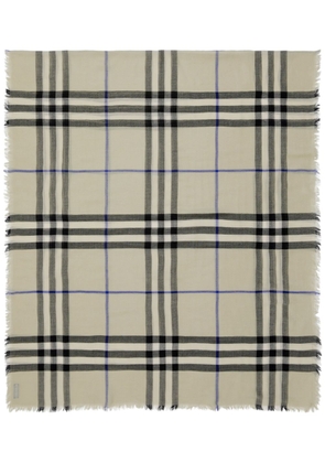 Burberry Vintage Check wool scarf - Neutrals